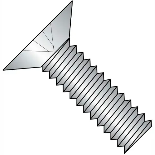 Same Day Shipping 10-24X1 Phillips Flat 100 Degree Machine Screw Fully Threaded 18 8 Stainless Steel, Pkg of 2000