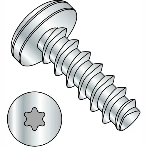 Secure Checkout 2 x 3/8 6 Lobe Pan Plastite Alternative 48-2 Fully Threaded Zinc Bake And Wax - Pkg of 10000