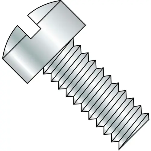 5/16-18X3/8 Slotted Fillister Head Machine Screw Fully Threaded Zinc, Pkg of 2000 Shop Now