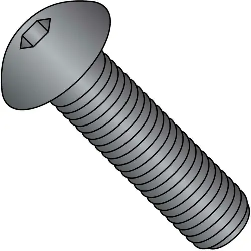 1/4-20 x 1-1/4 Coarse Thread Button Head Socket Cap Screw - Plain - Pkg of 100 Affordable