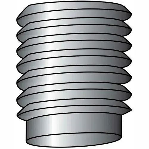 10-32 x 3/16 Fine Thread Socket Set Screw Half Dog Point Plain - Pkg of 100 Grab Now