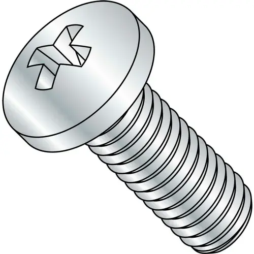 Special Discount M4-0.7X20 Din 7985 A Metric Phillips Pan Machine Screw Zinc, Pkg of 2000