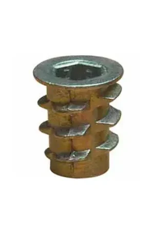 Special Offer 1/4-20 Insert For Soft Wood - Flanged - 901420-13 - Pkg Qty 100