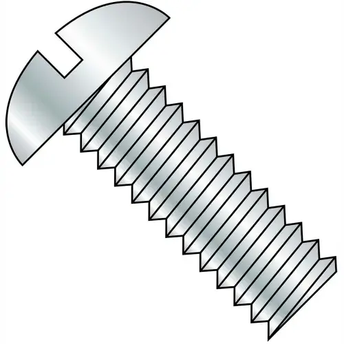 6-32 X 1/4 Slotted Round Head Machine Screw, Pack of 100 Place Order