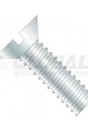 Hot Deal 6-32 X 3/4 Slotted Flat Head Machine Screw, Pack of 100