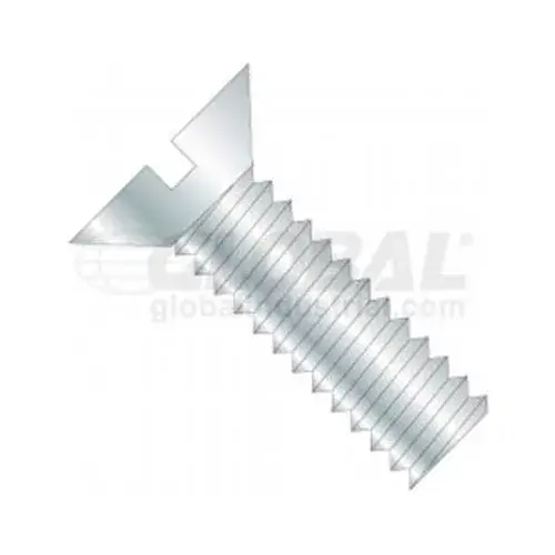 8-32 X 3/8 Slotted Flat Head Machine Screw, Pack of 100 Brand New