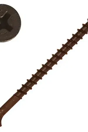 Authentic 8 x 2-1/2" Phillips Bugle Head Drywall Screw - Steel - Partial Thread - Coarse - Pkg of 2500