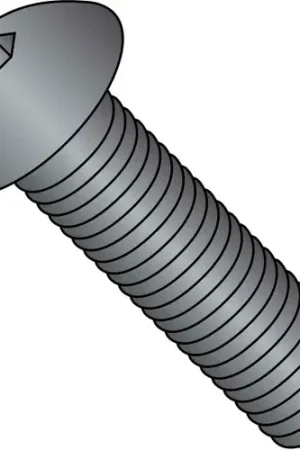 Latest Button Socket Cap Screw - 8-32 x 1/2" - Steel Alloy - Thermal Black Oxide - FT - UNC, Pack of 100