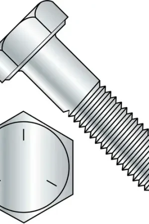 Hex Cap Screw - 5/16-18 x 5/8" - Carbon Steel - Zinc CR+3 - Gr 5 - FT - UNC, Pack of 100 Limited Offer