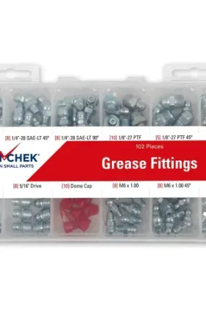Clearance Grease Fittings Assortment 102 Pieces