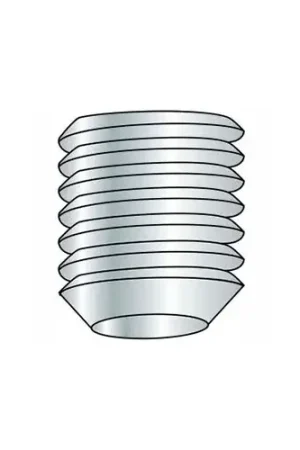 Price Drop M3 x 0.5 x 5mm Cup Point Socket Set Screw - Steel - Black Oxide - DIN 125B - 45H - Pkg of 100