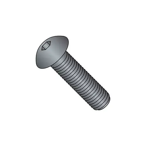 In Demand M8 x 1.25 x 25mm Button Socket Cap Screw - Steel - Black Oxide - DIN 125B - Class 10.9 - Pkg of 50