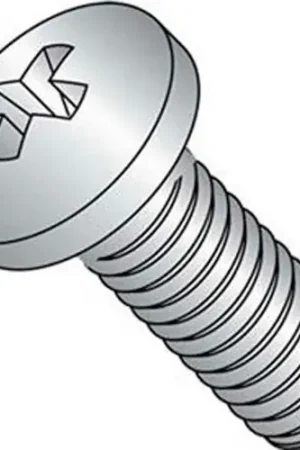 M5 x 0.8 x 8mm - Machine Screw - Phillips Pan Head - 304 Stainless Steel - DIN 7985 - Pkg of 100 Latest