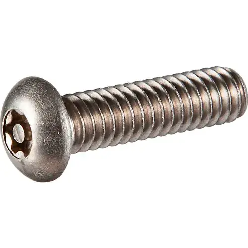 Seasonal Sale 10-32 x 1-1/4" Security Machine Screw - Button Torx Head - 18-8 Stainless Steel - 100 Pk