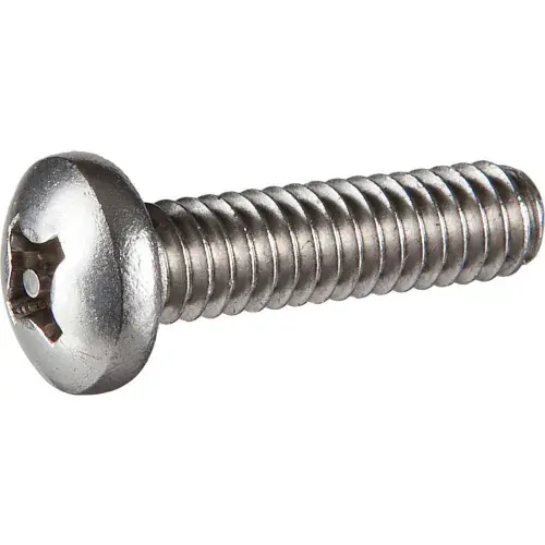 Last Chance 1/4-20 x 3-1/2" Security Machine Screw - Pan Phillips Head - 18-8 Stainless Steel - Pkg of 50