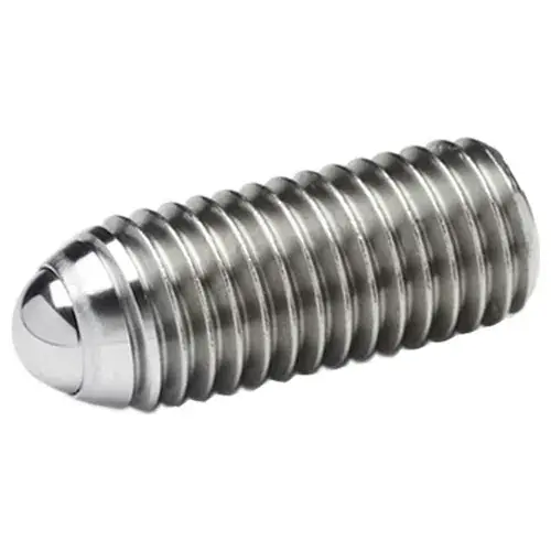 J.W. Winco 605-M10-25-AN Set Screw w/ Full Ball - M10 x 1.5 Thread - 25mm Thread Length Best Price
