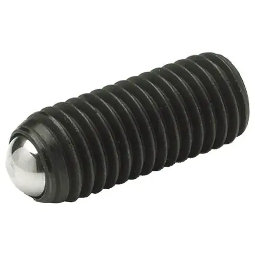 Shop Now J.W. Winco 605-M8-20-A Set Screw w/ Full Ball - M8 x 1.25 Thread - 20mm Thread Length