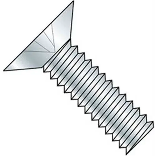 8-32 x 3/8" Machine Screw - Flat Head - Phillips - Steel - Zinc CR+3 - FT, Pack of 100 Save Now