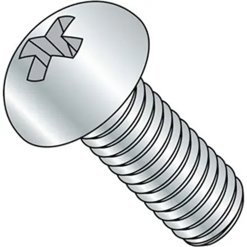 New Arrival 5/16-18 x 2" Machine Screw - Round Head - Phillips - Steel - Zinc CR+3, Pack of 100