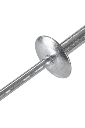 Premium Pop Blind Rivet - 3/16 x 6-10 - Large Flange Head - Up to 5/8" Grip - Aluminum/Aluminum - Pkg of 250