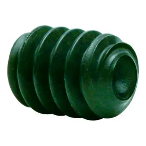Authentic 1/4-20 x 1-1/4" Cup Point Socket Set Screw - Steel - Black Oxide - UNC - 100 Pk - Holo-Krome 32130