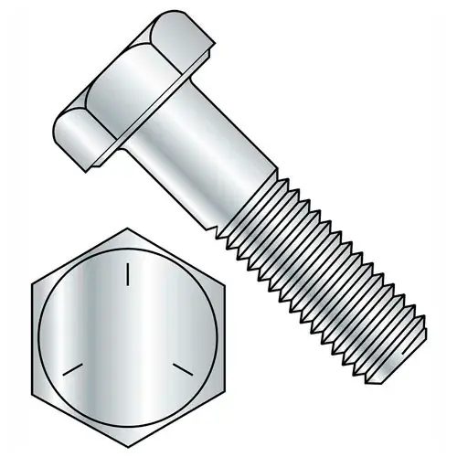 Fan Favorite 5/16-18 x 3-1/2" Hex Head Cap Screw - Carbon Steel - Zinc - UNC - Grade 5 - USA, Pack of 50