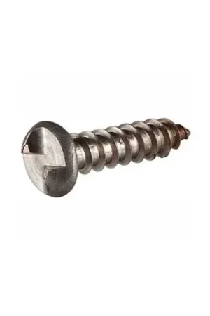 12AB x 1/2" Security Sheet Metal Screw - Round One-Way Head - Steel - Zinc - FT - USA - 100 Pk Cheap