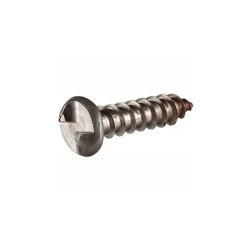 12AB x 1/2" Security Sheet Metal Screw - Round One-Way Head - Steel - Zinc - FT - USA - 100 Pk Cheap