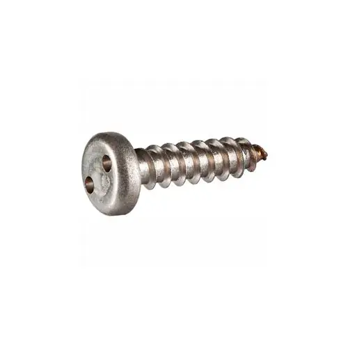8AB x 3/8" Security Sheet Metal Screw - Pan Spanner Head - 18-8 Stainless Steel - FT - USA - 100 Pk Popular