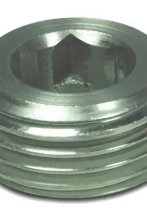 J.W. Winco 906-NI-M22X1.5-A Stainless Threaded Plug with M22 x 1.5 Tapered Thread Certified