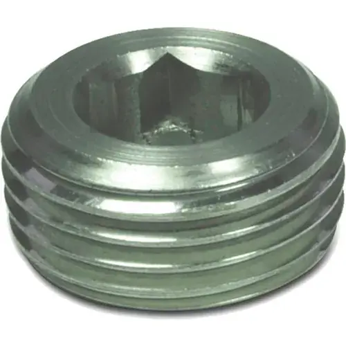 J.W. Winco 906-NI-M18X1.5-A Stainless Threaded Plug with M18 x 1.5 Tapered Thread Fan Favorite