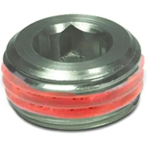 Seasonal Sale J.W. Winco 906-NI-M16X1.5-GPC Stainless Threaded Plug with M16 x 1.5 Tapered Thread w/GPC Coating