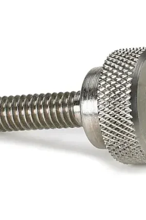 Buy Today Precision Thumb Screw w/ Shoulder - M6 x 1.0 - 19mm Thread - 12.7mm Head Dia. - Stainless - Pkg of 5