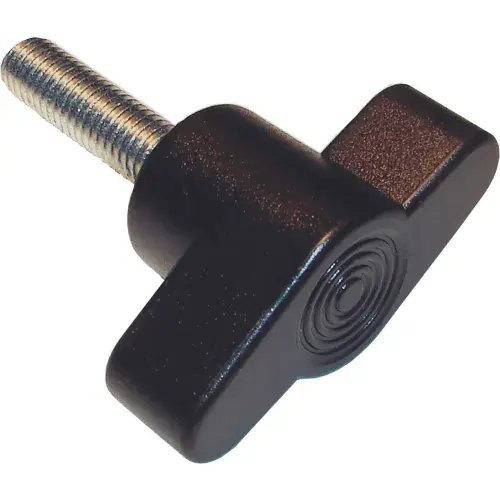 Save Now Plastic Head T-Knob Thumb Screw - M5 x 0.8 - 15mm Thread - 35mm Head Dia. - 18mm Head H - Pkg of 5