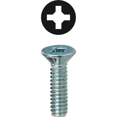 Trending L.H.Dottie® Phillips & Square Flat Head Machine Screw, 6-32 x 1/2", 100 Pack