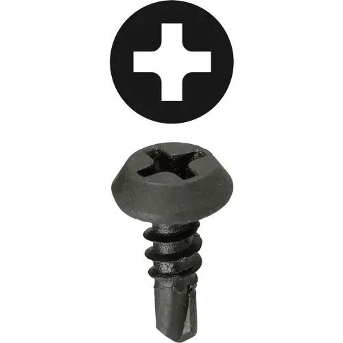 L.H.Dottie® Phillips Pan Head Self Drilling Framer Screw, 7 x 7/16", 100 Pack Top Rated