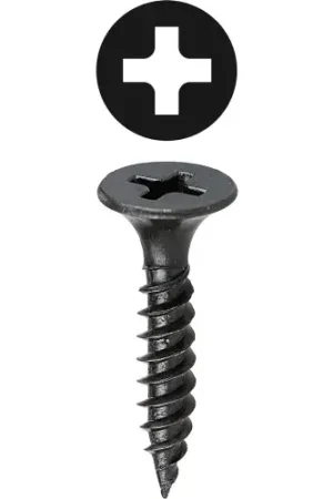 Cheap L.H.Dottie® Drywall Screw, Phillips Bugle Head Fine Thread, 6 x 1-1/8", 100 Pack