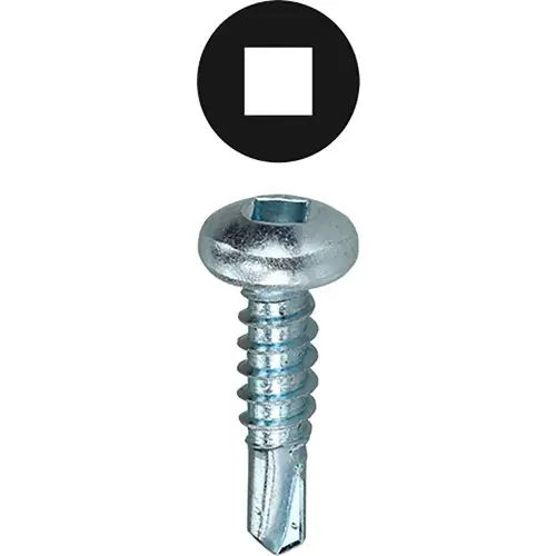 L.H.Dottie® Self Drilling Screw Kit, Square Drive Pan Head, Carbon Steel, 8- 10, Assorted Holiday Sale