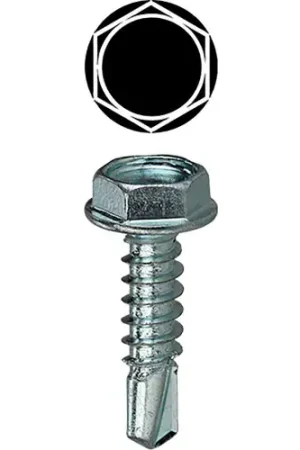 L.H.Dottie® Self Drilling Screw Kit, Hex Head, Carbon Steel, 8, Assorted Seasonal Sale