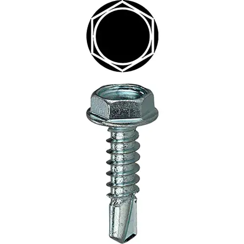 L.H.Dottie® Self Drilling Screw Kit, Hex Head, Carbon Steel, 8, Assorted Seasonal Sale