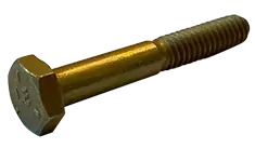 Must Have MS90725-57 Mil-Spec Hex Head Cap Screws Steel Cadmium Yellow Plated 3/8-16 X 5/8" (1200 / Pkg.)
