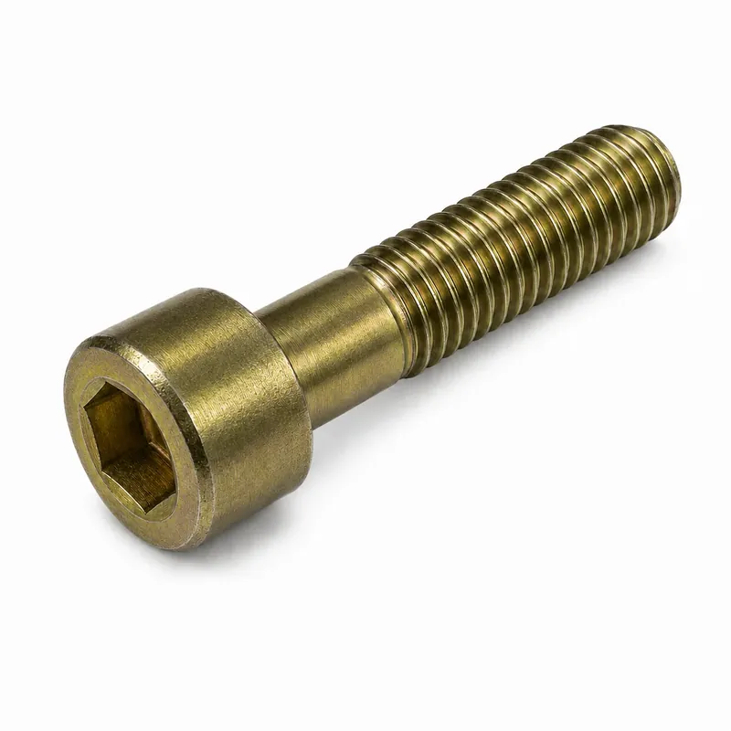 10-24 X 2" Mil-Spec Socket Cap Screws Hex Socket Drive Alloy Steel Cadmium Yellow MS16997-52 (50 / Pkg.) Next Day Delivery