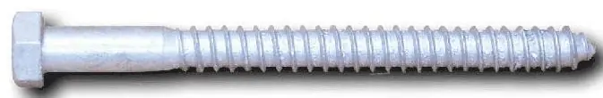 3/4" X 6" Hex Head Lag Screws Steel Hot Dipped Galvanized (10 / Pkg.) Hot Picks