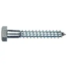 1/2" X 6" Hex Head Lag Screws Steel Zinc Plated (70 / Pkg.) Buy Today