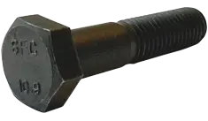 M6-1 X 30mm Hex Head Cap Screws Class 10.9 Steel Plain Partially Threaded (700 / Pkg.) Today Only