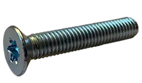 Special Discount 4-40 X 1/4" Machine Screws Flat Head Six Lobe Drive Steel Zinc Plated (10000/Pkg.)