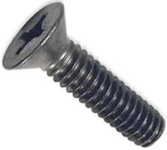Discount 8-32 X 1/2" Machine Screws Flat Head Phillips Drive Steel Black Zinc (10000/Pkg.)