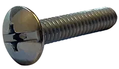 8-32 X 1/4" Machine Screws Truss Head Combination Drive Steel Zinc Plated (10000/Pkg.) Secure Checkout