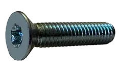 10-32 X 1/2" Machine Screws Flat Head Six Lobe Drive Steel Zinc Plated (10000/Pkg.) Crafted