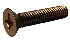 Low Price 4-40 X 7/8" Machine Screws Flat Head Phillips Drive Steel Cadmium Yellow (5000/Pkg.)